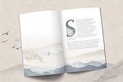 Bahor - Floral Spring Typeface, a Serif Font by Franzi draws (Thumbnail 5 of 5)