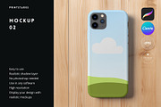 Phone Case Canva Mockup PNG Bundle, an iPhone Mockup by PrintStarXS (Thumbnail 3 of 11)