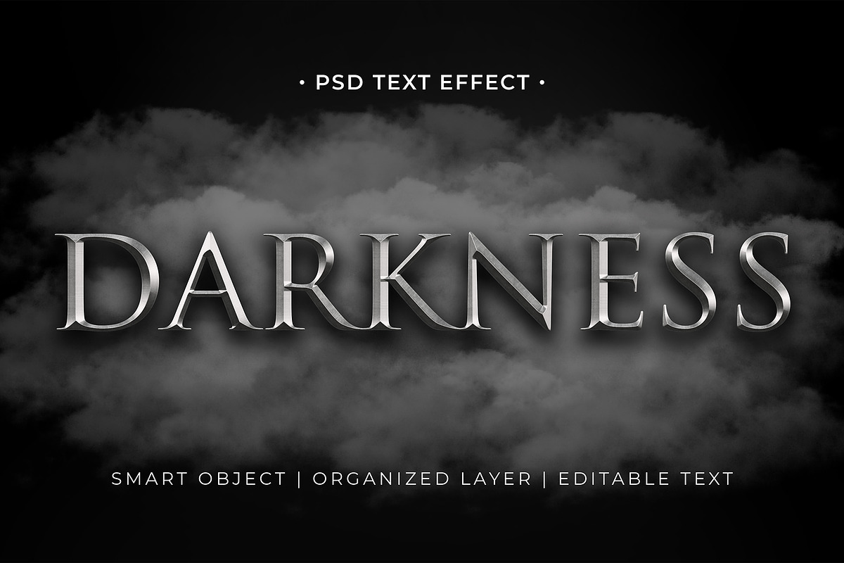 Cinematic Darkness Text Effect, a Brushes & More by Asofa Studio