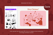 Festive People - vector illustration, a Person Illustration by Valerie (Thumbnail 6 of 7)