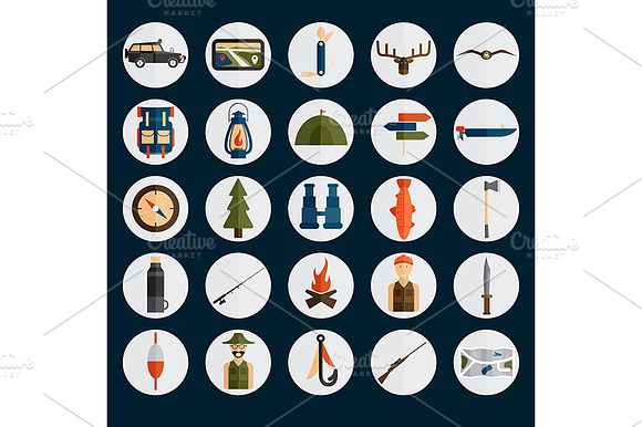 Fishing And Hunting Theme