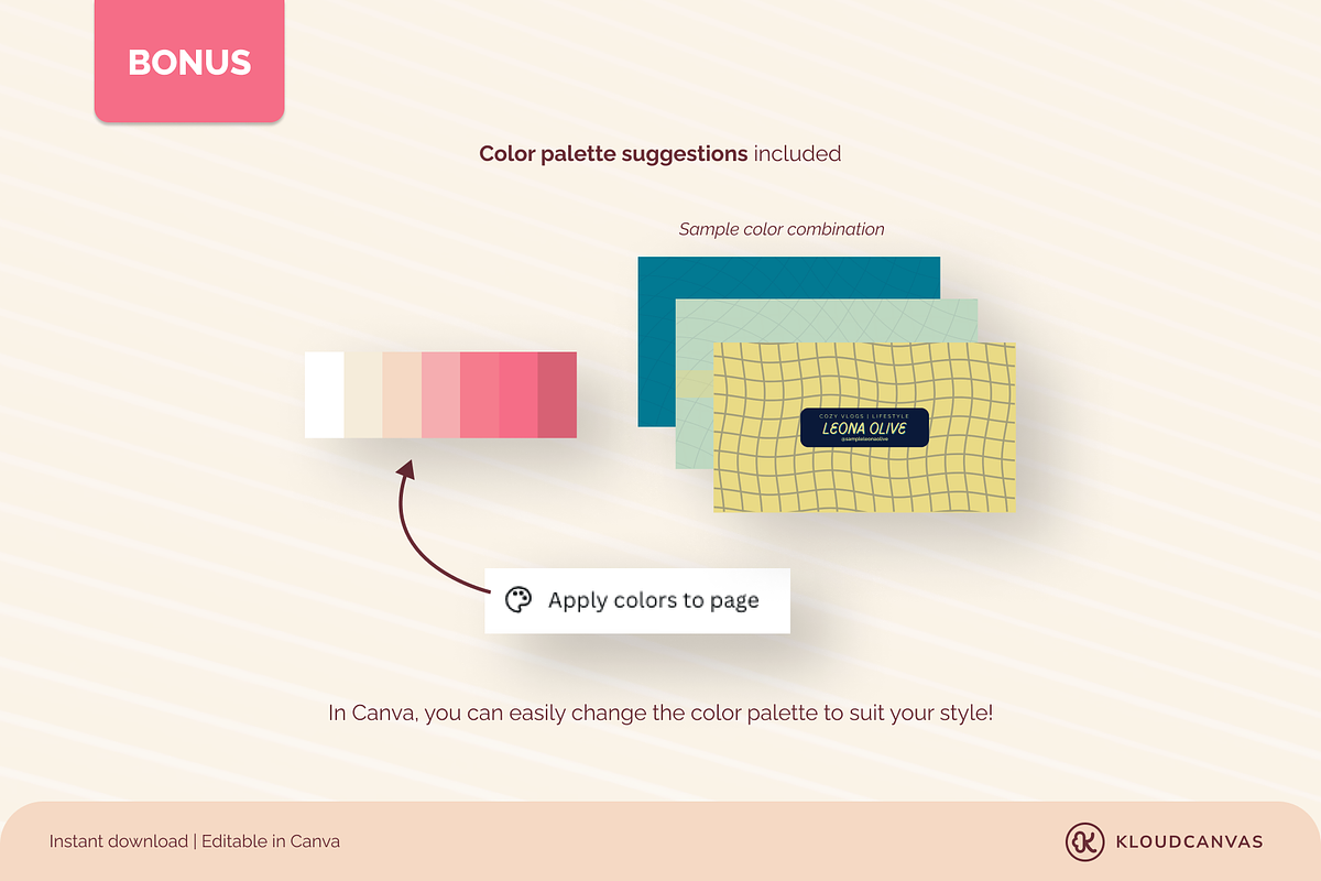 YouTube Branding Kit - Kawaii Pink, a Social Media Template by KloudCanvas (Photo 7 of 8)