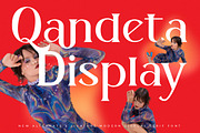 Qandeta - Display Serif, a Serif Font by AmorfaType (Thumbnail 1 of 10)