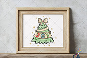 Christmas Tree With Bow, Joy PNG, an Illustration by Creative Art (Thumbnail 5 of 6)