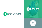 Corona virus - COVID19 Logo Design, a Templates & Theme by Zlaws (Thumbnail 1 of 4)