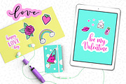 60 Love Stickers, a Decorative Illustration by Midstream (Thumbnail 2 of 2)