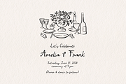 Bon Appetit Darling Pencil Script, a Handwritten Font by Kaya Fonts (Thumbnail 20 of 44)