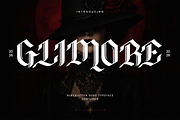Glimore - Luxury Blackletter Font, a Blackletter Font by Font Liner (Thumbnail 1 of 9)