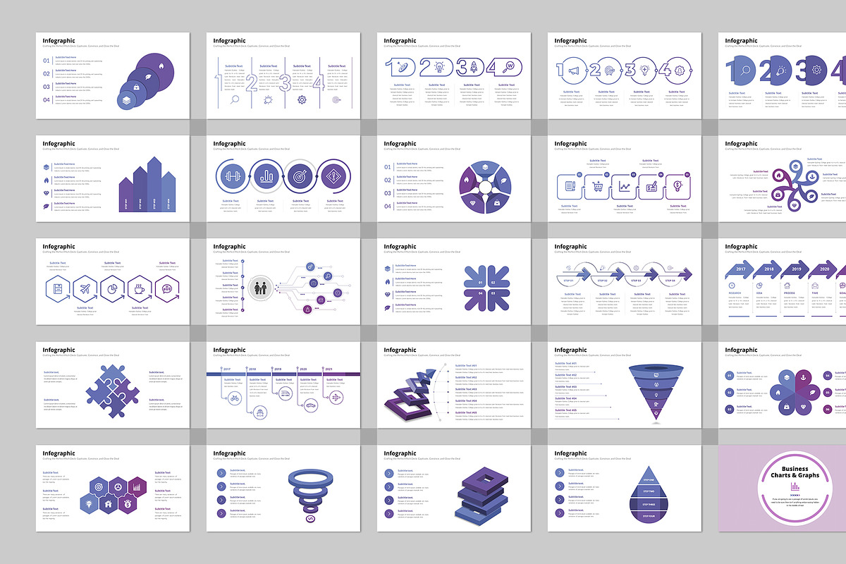 Infographic Pitch Deck Google Slides, a Presentation Template by Design Vault (Photo 11 of 12)