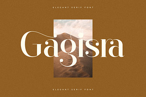 Gagisra Rigade Elegan Serif Font