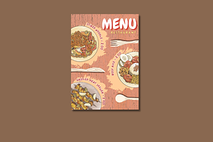 EDITABLE MENU CANVA TEMPLATE, a Design Template by Sparklingdesign4