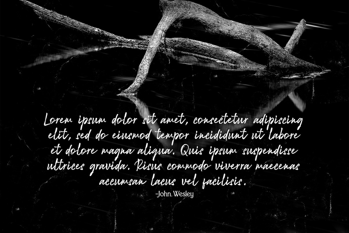 Rattu Aqilla - Textured Brush Font, a Script Font by StringLabs (Photo 5 of 13)