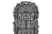 50 Floral French Window Ornament, a Decorative Illustration by Amazin_art (Thumbnail 4 of 29)