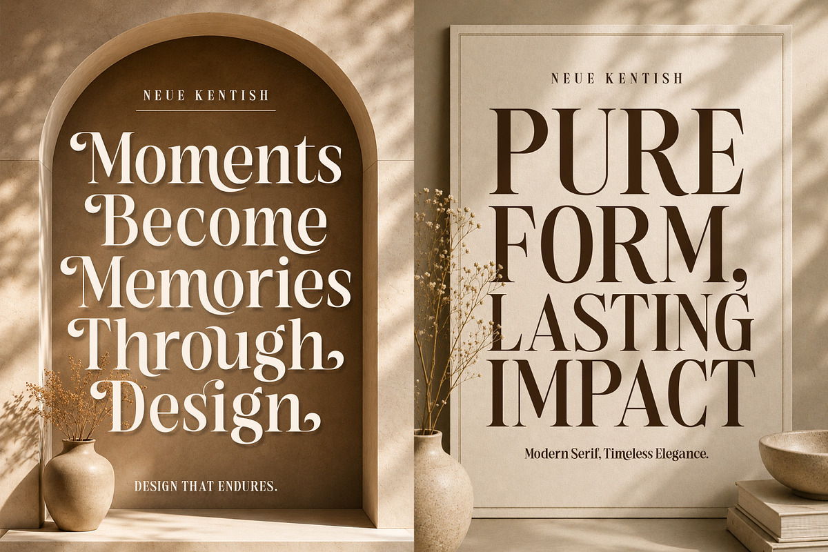 Neue Kentish | Elegant Serif Font, a Serif Font by Graptail (Photo 6 of 12)