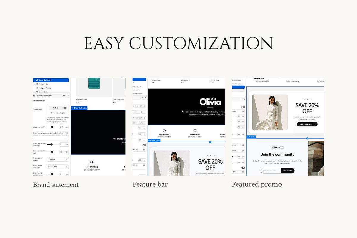 Fashion Shopify Theme, a Shopify Template by Cathy Cárcamo (Photo 5 of 5)