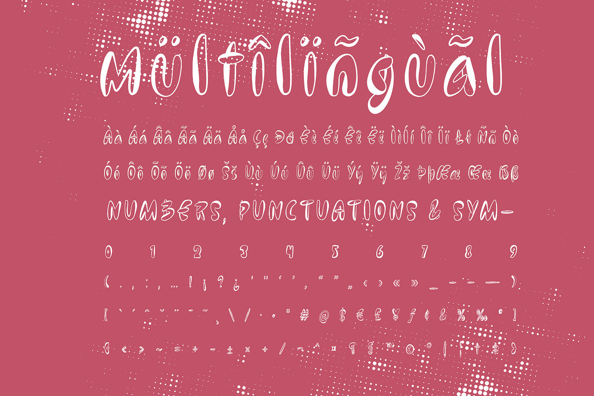 Noe Land Display Font, a Handwritten Font by Tera Asset Garage (Photo 4 of 5)