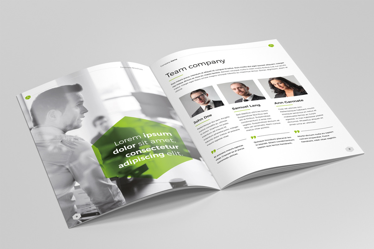 Company Brochure 2017, a Brochure Template by buttonpl (Photo 4 of 8)