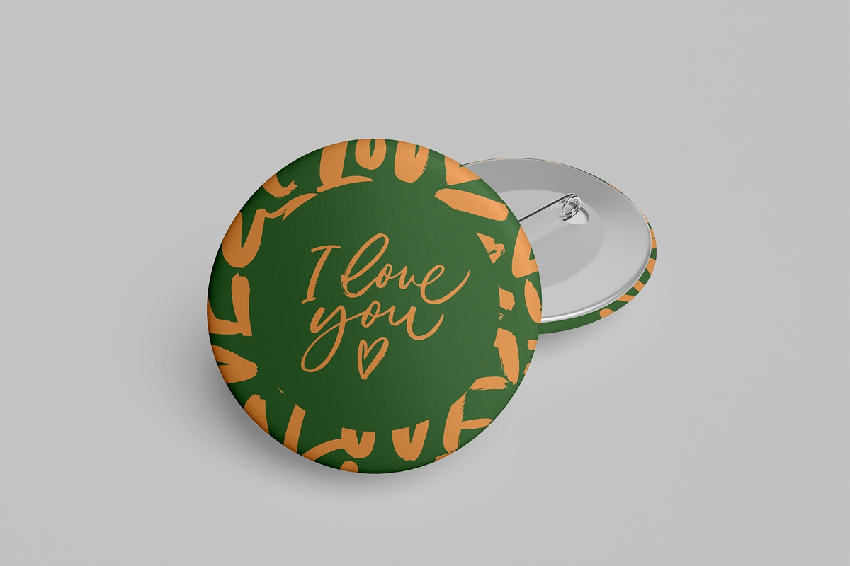 Realistic Pin Mockup PSD, an Advertising Mockup by MA-KING_ART (Photo 3 of 5)