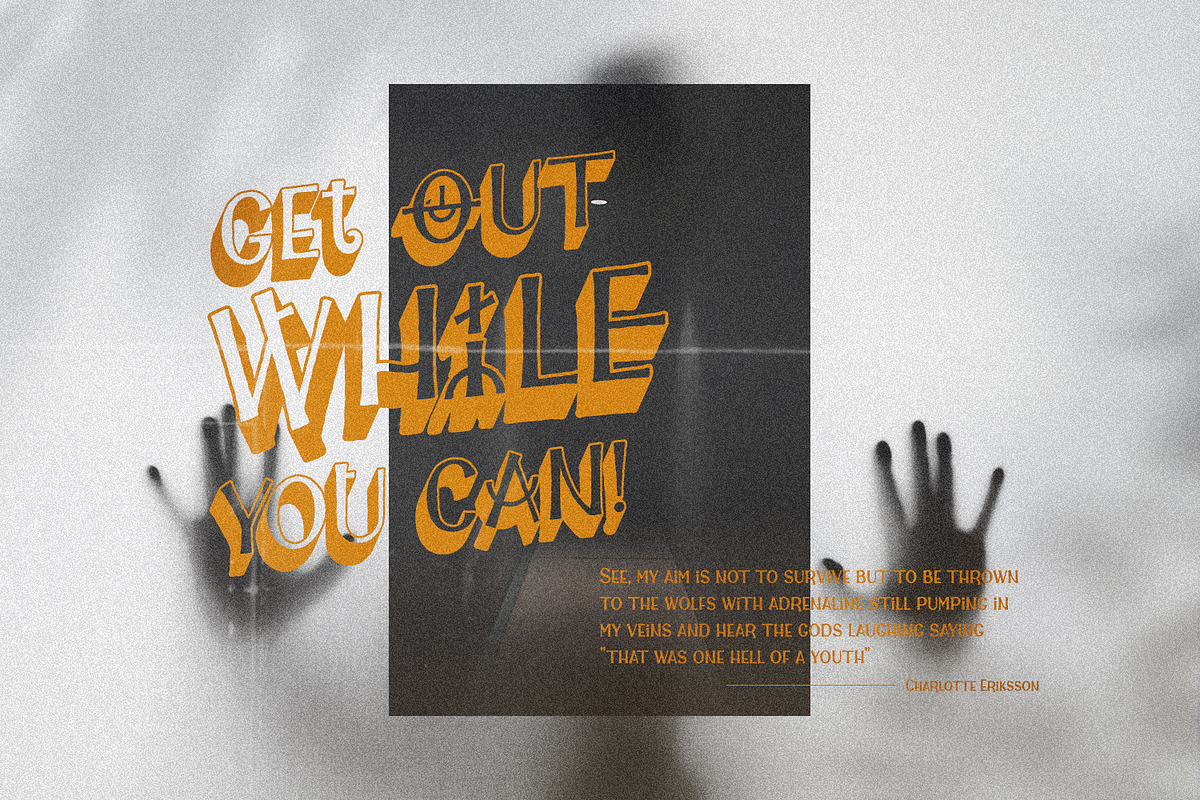 Witchkin - Scary Font, a Handwritten Font by FactoryType Studio (Photo 3 of 13)