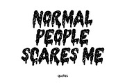 Ghost Malone - Scary Font, a Handwritten Font by ariodsgn (Thumbnail 6 of 7)