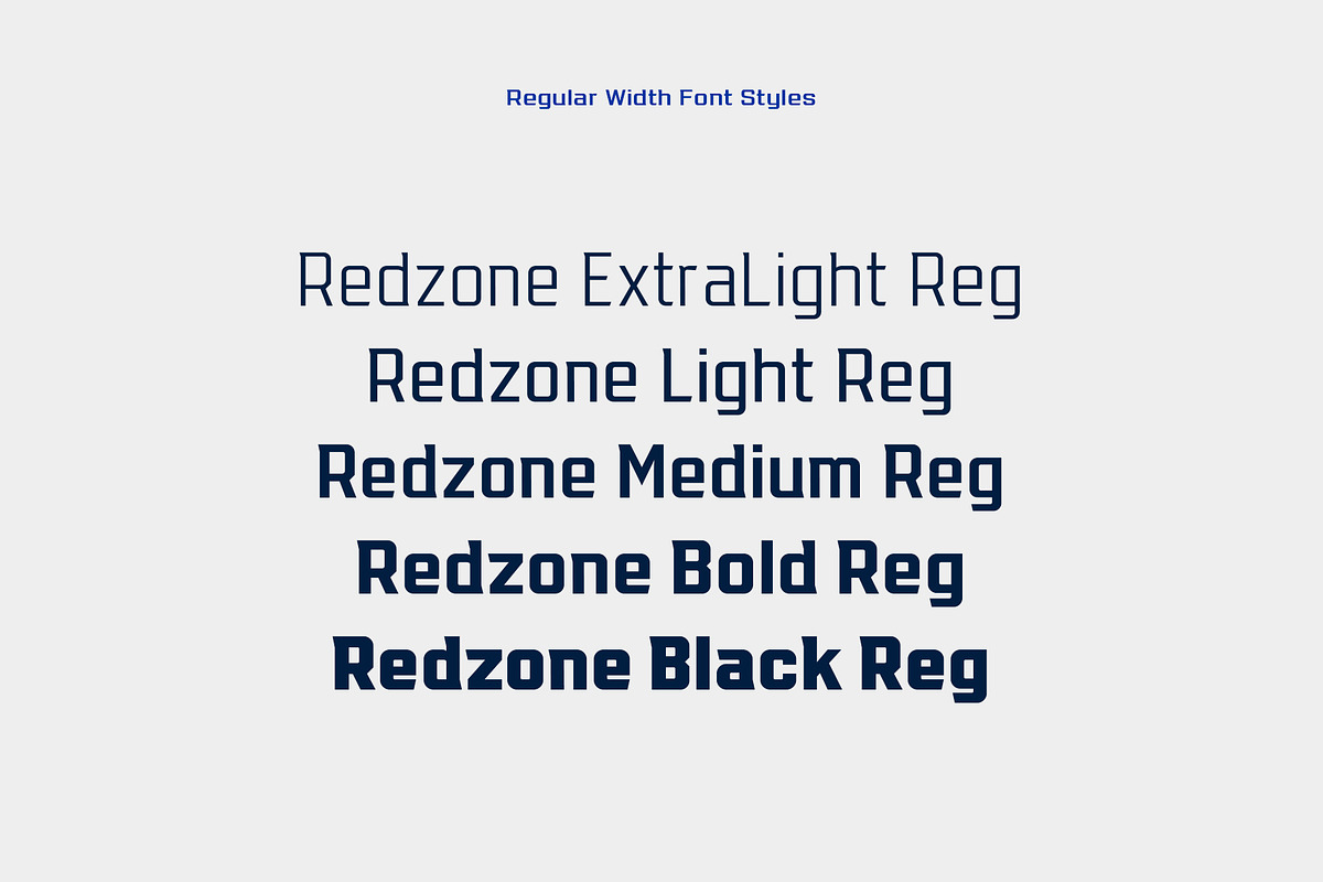 Redzone Display – Regular, a Font by VarsityType® (Photo 3 of 10)
