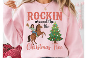Rockin around the Christmas tree PNG, a Seasonal Illustration by DreamCafeArt (Thumbnail 2 of 7)