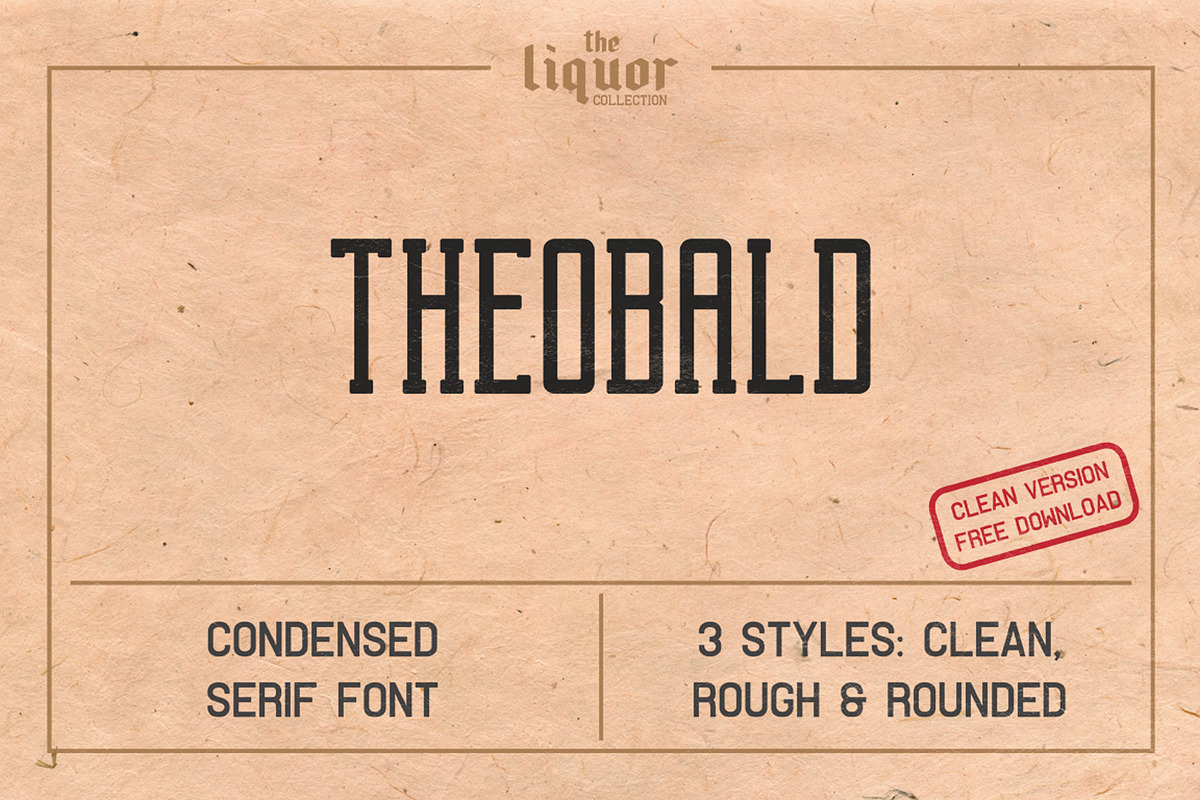 The Liquor Font Collection, a Sans Serif Font by Bart Wesolek (Photo 7 of 10)