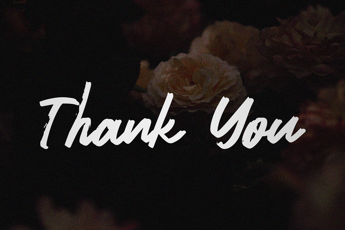 Rattamuka Brush Script Font, a Script Font by NTC Graphic (Photo 8 of 8)