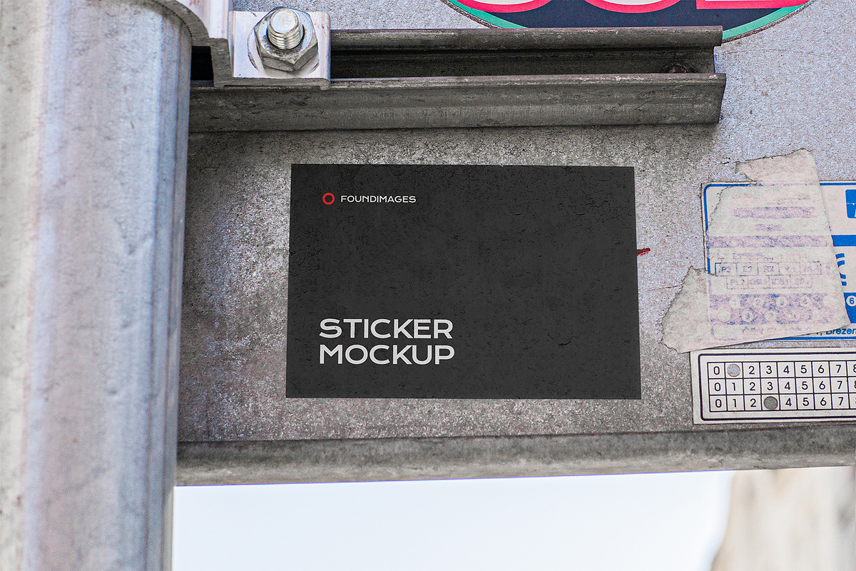 47 sticker mockup bundle vol 2, a Product Mockup by FoundImages (Photo 25 of 50)