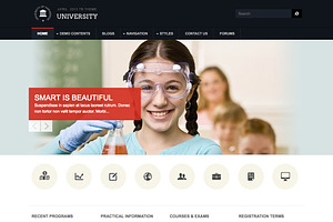 Education Drupal Theme TB University