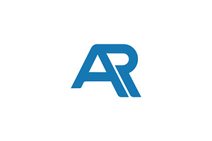 Modern AR Letter Logo Design, a Branding & Logo Template by Vectorium Studio