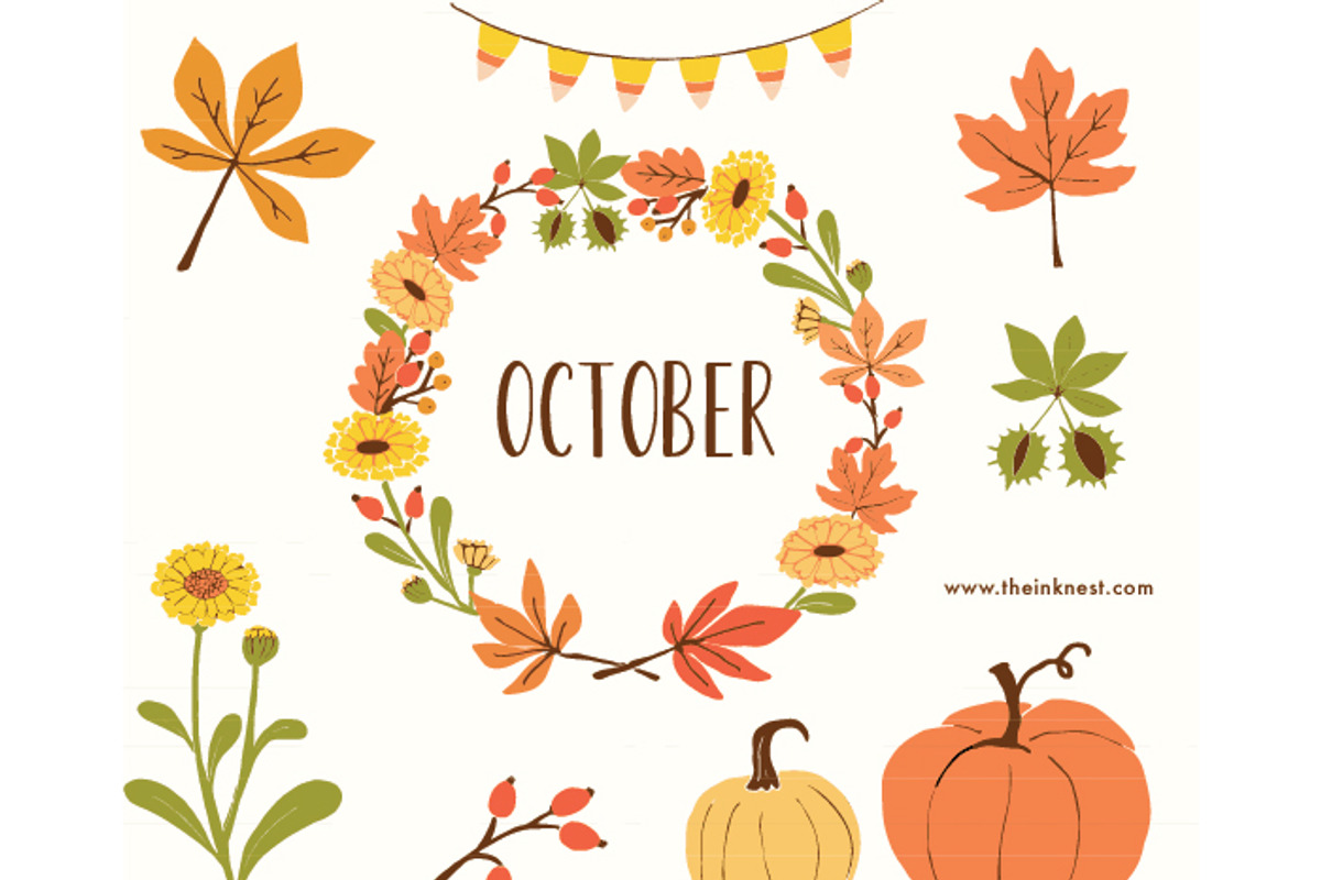 October EPS, an Illustration by sabinar