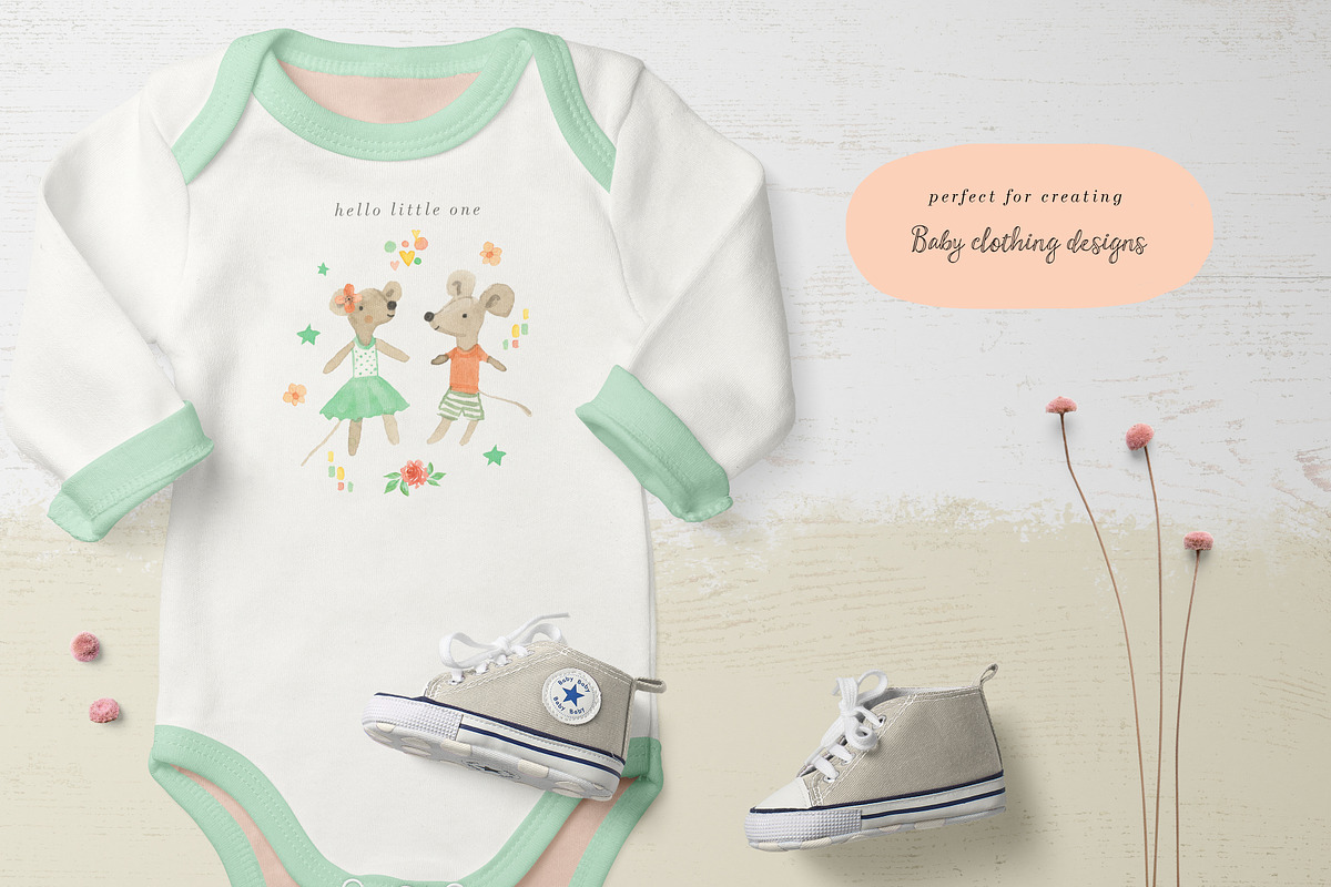 Baby Nursery Graphics Set, an Animal Illustration by Twigs and Twine (Photo 4 of 5)