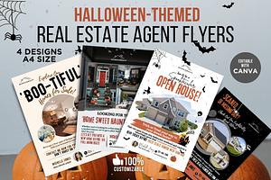 Halloween Real Estate Flyer Bundle