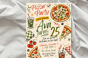 Hand Drawn Adult Birthday Invite, an Invitation Template by heynomi (Thumbnail 8 of 20)