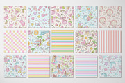 Pastel Coquette Beach Girl Seamless, a Pattern Graphic by @olga.angelloz (Thumbnail 2 of 3)