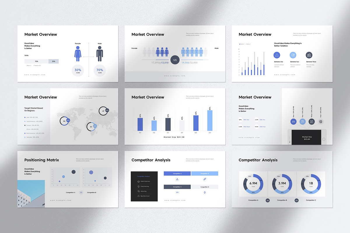 Business Plan PowerPoint Template, a Presentation Template by GoldenPixelStudio (Photo 16 of 29)