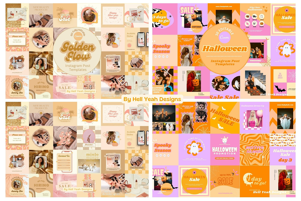 Ultimate 750 Instagram Pos, a Social Media Template by Hell Yeah Designs (Photo 6 of 10)