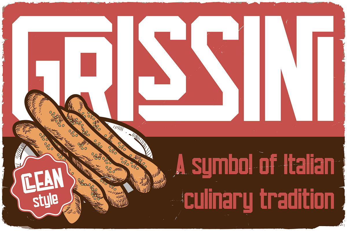 Grissini Ligature Label Font, a Sans Serif Font by JumboDesign (Photo 4 of 6)