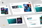 Mertfall Concert Music Google Slide, a Presentation Template by SquidPixey (Thumbnail 1 of 6)