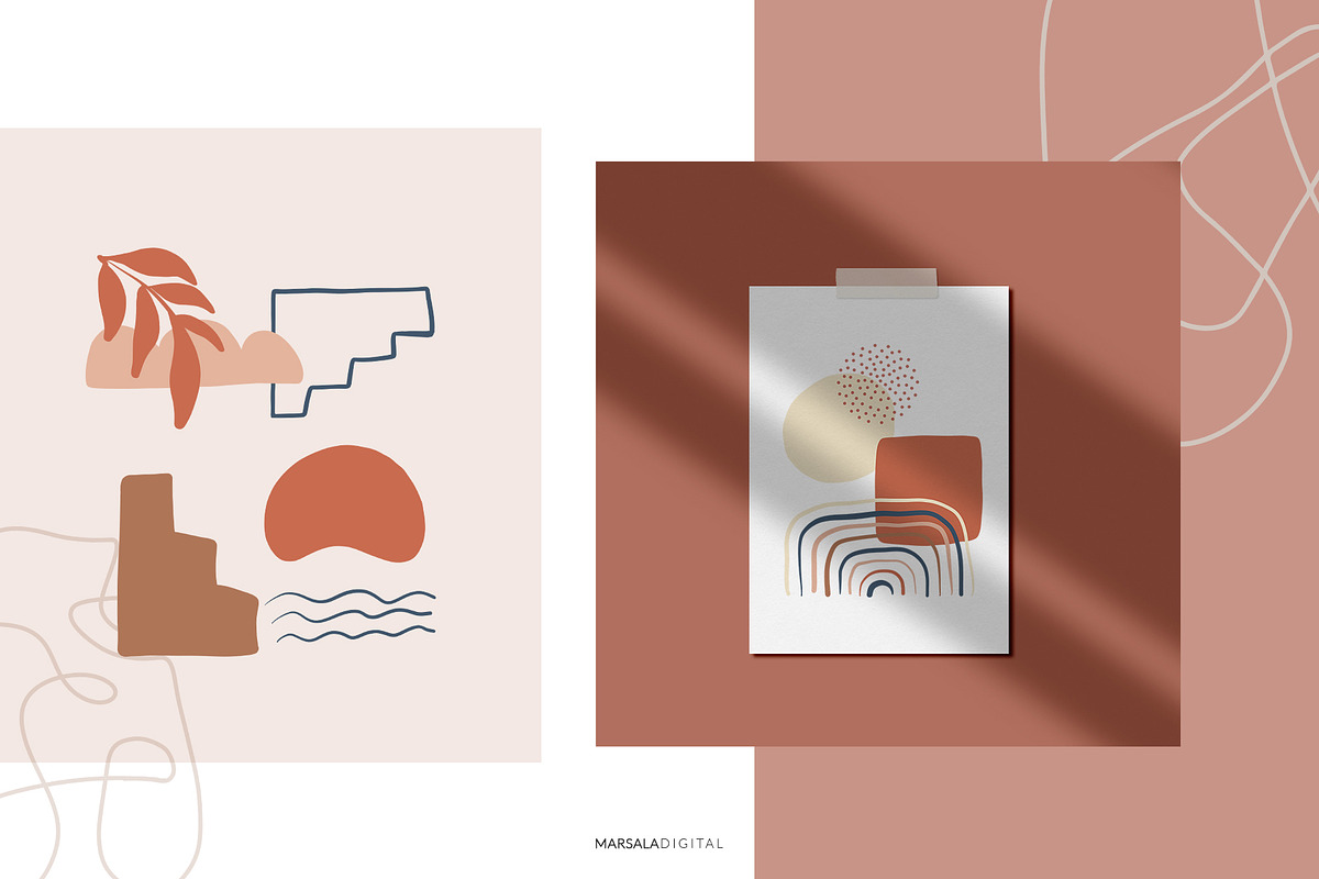 Abstract Prints Shapes Graphics vol2, an Object Graphic by Kaya Fonts (Photo 4 of 20)