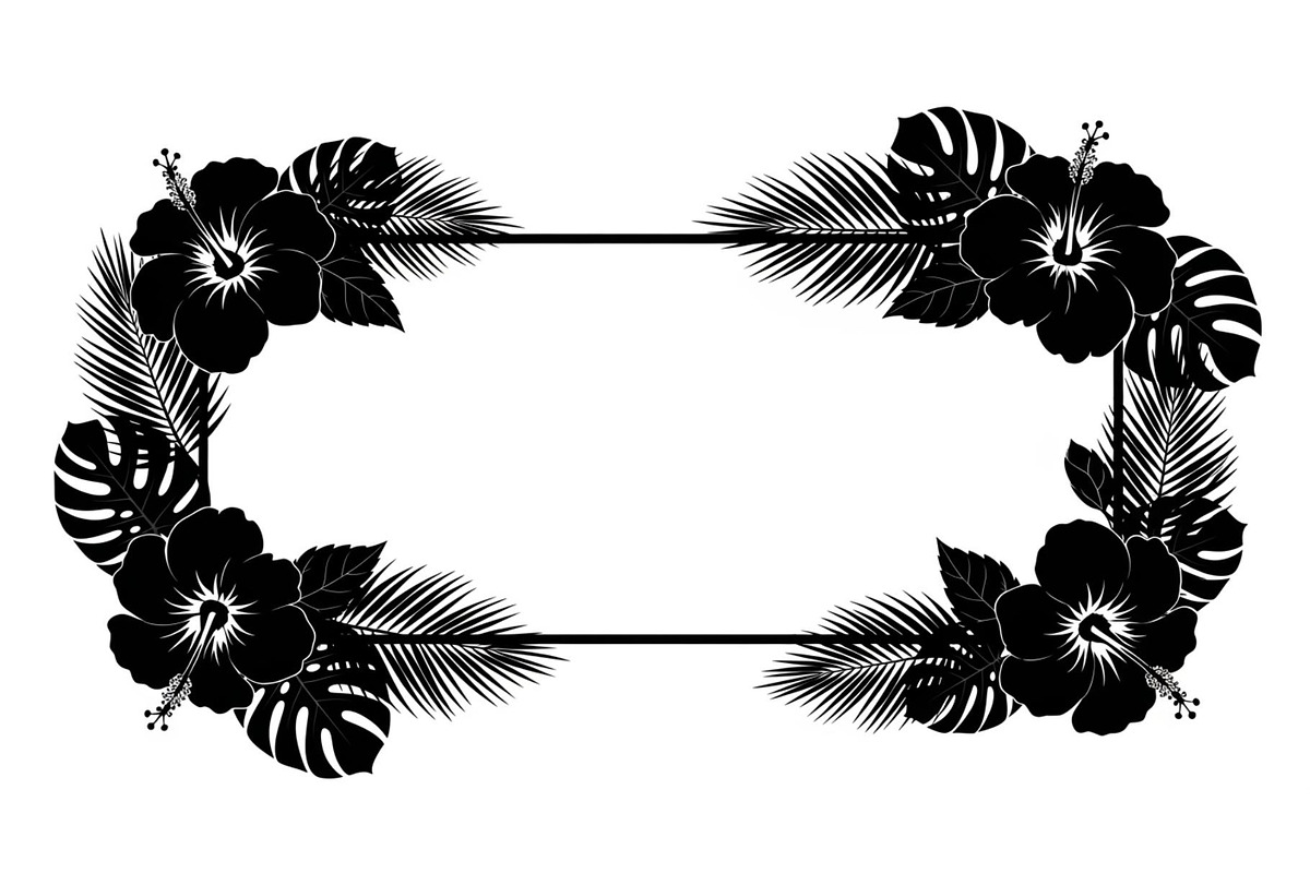 Floral Rectangle Frame SVG Bundle, an Illustration by jahid234 (Photo 30 of 31)