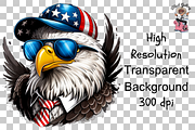 Eagle American Patriotic PNG Bundle, a Graphic by Clipart Bloom (Thumbnail 10 of 11)