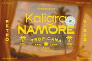 Kaligra Tropicana Sans, a Sans Serif Font by Kaligra.co (Thumbnail 18 of 22)