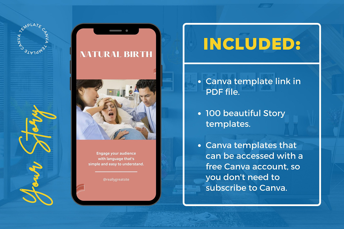 Greetings Content Story Template, a Social Media Template by emcrea (Photo 5 of 9)