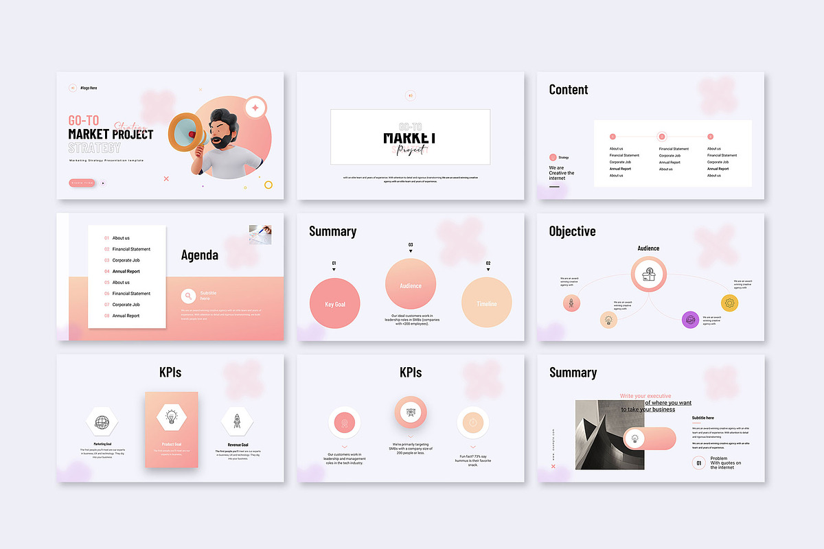 Go-to-Market Strategy, a Presentation Template by KreateTribe (Photo 5 of 6)