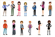 Set of modern people., a Person Illustration by Gurza SHOP (Thumbnail 5 of 6)