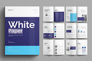 White Paper Template, a Brochure Template by E-Type (Thumbnail 1 of 7)