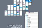 Flat UI Pack 1, an iPhone Mockup by Vectorminator (Thumbnail 18 of 20)
