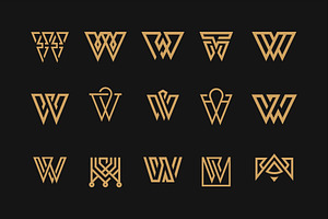 Letter W Logo Bundle